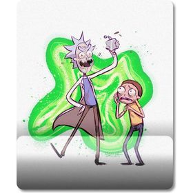 Pixxa Model 7 Oval Rick and Morty Bilek Destekli Mouse Pad
