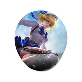 Pixxa Model -8 Oval Mobile Legends Fanny Bilek Destekli Mouse Pad