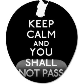 Pixxa Model 9 Oval Marjinal Yüzüklerin Efendisi - Lord of the Rings Bilek Destekli Mouse Pad