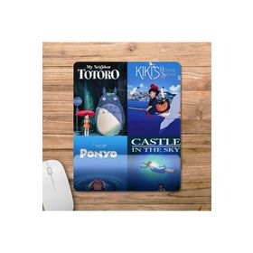 Pixxa Model -9 Oval Studio Ghibli Bilek Destekli Mouse Pad