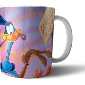 Pixxa Model Road Runner ve Bugs Bunny Kupa Bardak