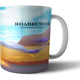 Pixxa Model Road Runner ve Bugs Bunny Kupa Bardak