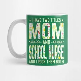 Pixxa Mom And School Nurse Two Titles Kupa Bardak