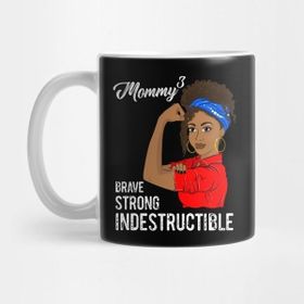 Pixxa Mommy Of 3 Mothers Day Indestructible Black Girl Kupa Bardak