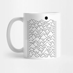 Pixxa Mountains (For Bright Color) Kupa Bardak