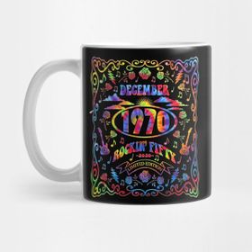 Pixxa Music Festival Jam Band Hippie December 1970 50TH Birthday Psychedelic Tie Dye Kupa Bardak