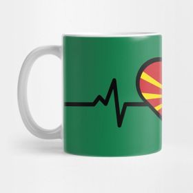 Pixxa My Heart For Macedonia Makedonya Kupa Bardak