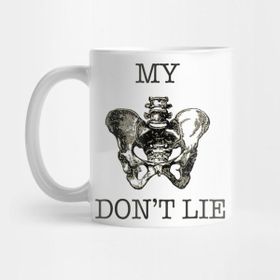 Pixxa My Hips Don't Lie Funny Dancing Skeleton Bone x Ray Kupa Bardak