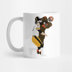 Pixxa Myles Garrett And Mason Rudolph - Cleveland Browns Dawg Pound Kupa Bardak