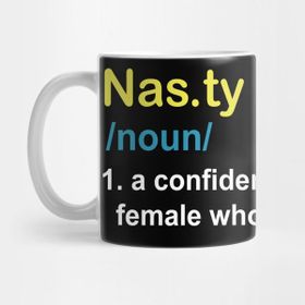 Pixxa Nasty Woman Kelime Anlamı Kupa Bardak