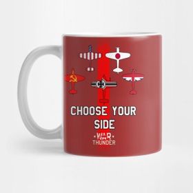 Pixxa Nation Of Choice (War Thunder) Kupa Bardak