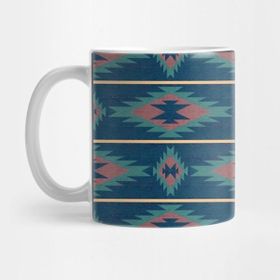 Pixxa Native Spirit Pattern Kupa Bardak