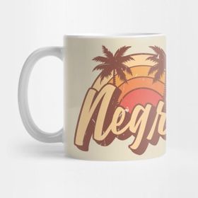 Pixxa Negril Vintage Summer Vacation Design Kupa Bardak