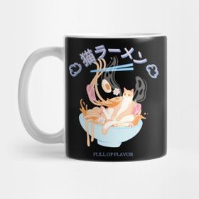 Pixxa Neko Ramen Kupa Bardak