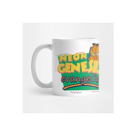 Pixxa Neon Genesis Evangelion Meets Garfield And Friends Kupa Bardak