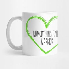 Pixxa Neuromyelitis Optica Warrior Heart Support Kupa Bardak