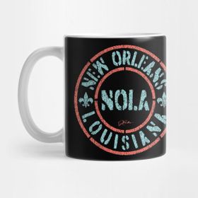 Pixxa New Orleans Nola Louisiana Kupa Bardak