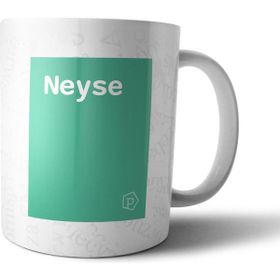 Pixxa Neyse Tanımı Komik Açık Yeşil Kupa Bardak