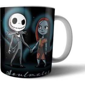 Pixxa Nightmare Before Christmas Ruh Eşleri Kupa Bardak