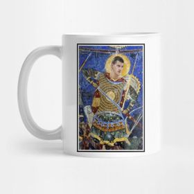 Pixxa Nikola Jokic As Warrior Fresco Serbian Orthodox Kupa