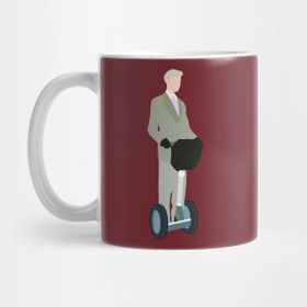 Pixxa Niles Crane On His Segway Kupa Bardak