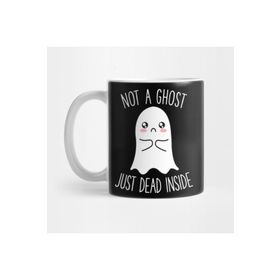 Pixxa Not A Ghost Just Dead Insıde Cute Funny Kawaıı Halloween Kupa Bardak