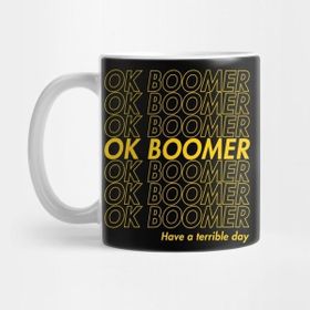 Pixxa Ok Boomer Kupa Bardak