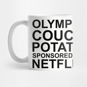 Pixxa Olympic Couch Potato Sponsored By Netflix Kupa Bardak