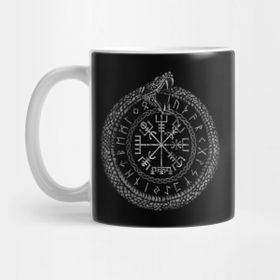 Pixxa Ouroboros Vegvisir Kupa Bardak