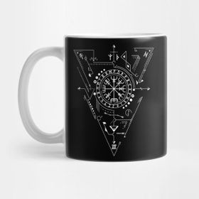 Pixxa Ouroboros Vegvisir Kupa Bardak