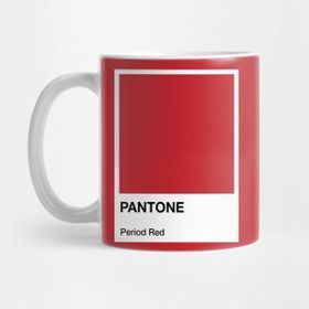 Pixxa Pantone Period Red Kupa Bardak