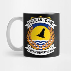 Pixxa Pelican Kasabası Polisi Kupa Bardak