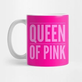 Pixxa Pink Aesthetic Vibe Queen Of Pink, Kawaii Lover Kupa Bardak