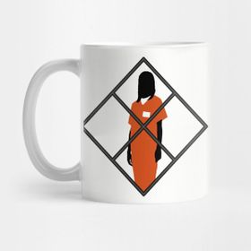 Pixxa Pipers Window Orange Kupa Bardak