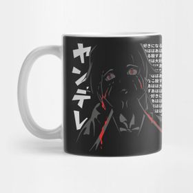 Pixxa PIXKUPT007074 Anime Yandere Mirai Nikki For Otaku Kupa Bardak