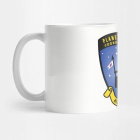 Pixxa Planetary Defense Coordination Office Logo Kupa Bardak