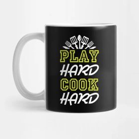 Pixxa Play Hard Cook Hard Kupa Bardak