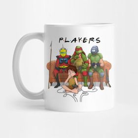 Pixxa Players Of Old Kupa Gamer Ninja Bardak