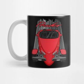Pixxa Plymouth Prowler Red Kupa Bardak