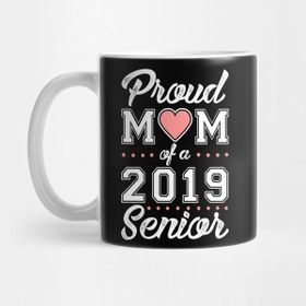 Pixxa Proud Mom Of A 2019 Senior Kupa Bardak