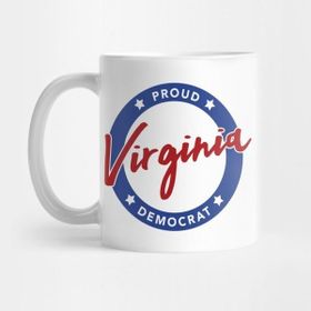 Pixxa Proud Virginia Democrat Kupa Bardak
