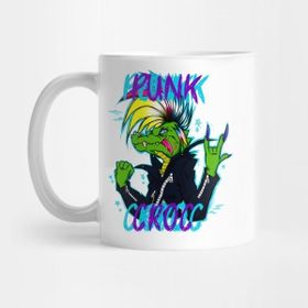 Pixxa Punk Croc Kupa Bardak