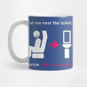 Pixxa Put Me Near The Toilet Kupa Bardak