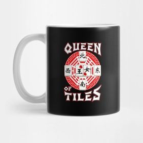 Pixxa Queen Of Tiles Mahjong And Tiles Traditional Chinese Game Lover Kupa Bardak