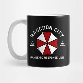 Pixxa Raccoon City Pandemic Response Unit Kupa Bardak