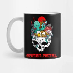 Pixxa Ramen Metal Kupa Bardak