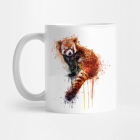 Pixxa Red Panda Kupa Bardak