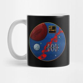 Pixxa Red Planet Kupa Bardak