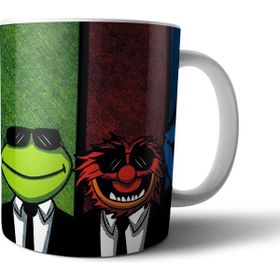 Pixxa Reservoir Dogs Muppets Edi Büdü Kermit Kupa Bardak