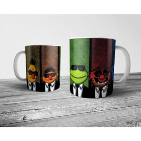 Pixxa Reservoir Dogs Muppets Edi Büdü Kermit Kupa Bardak